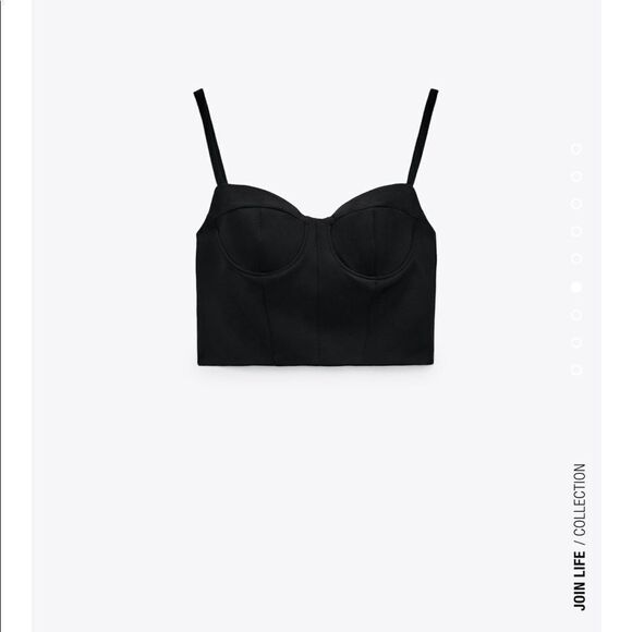 Zara back jewel trip top - Picture 8 of 8